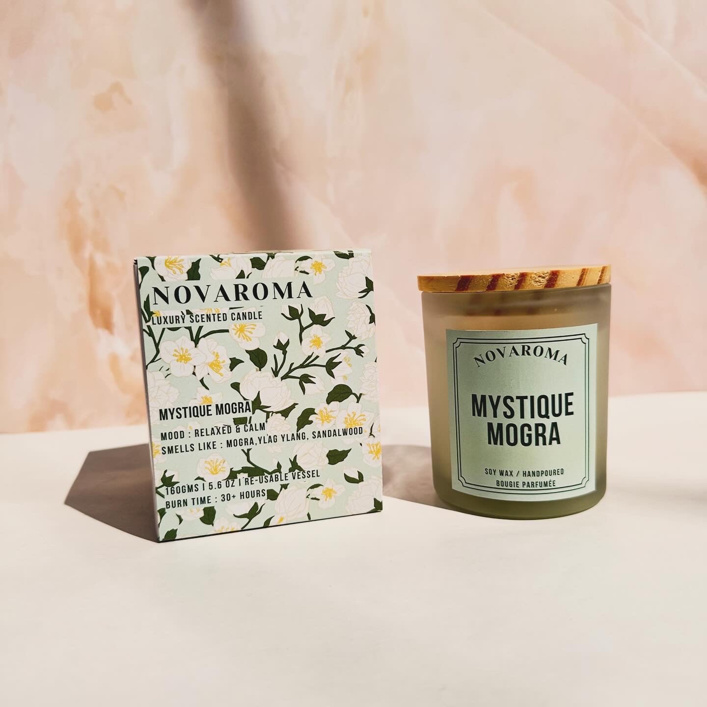 Mystique Mogra Candle – Novaroma