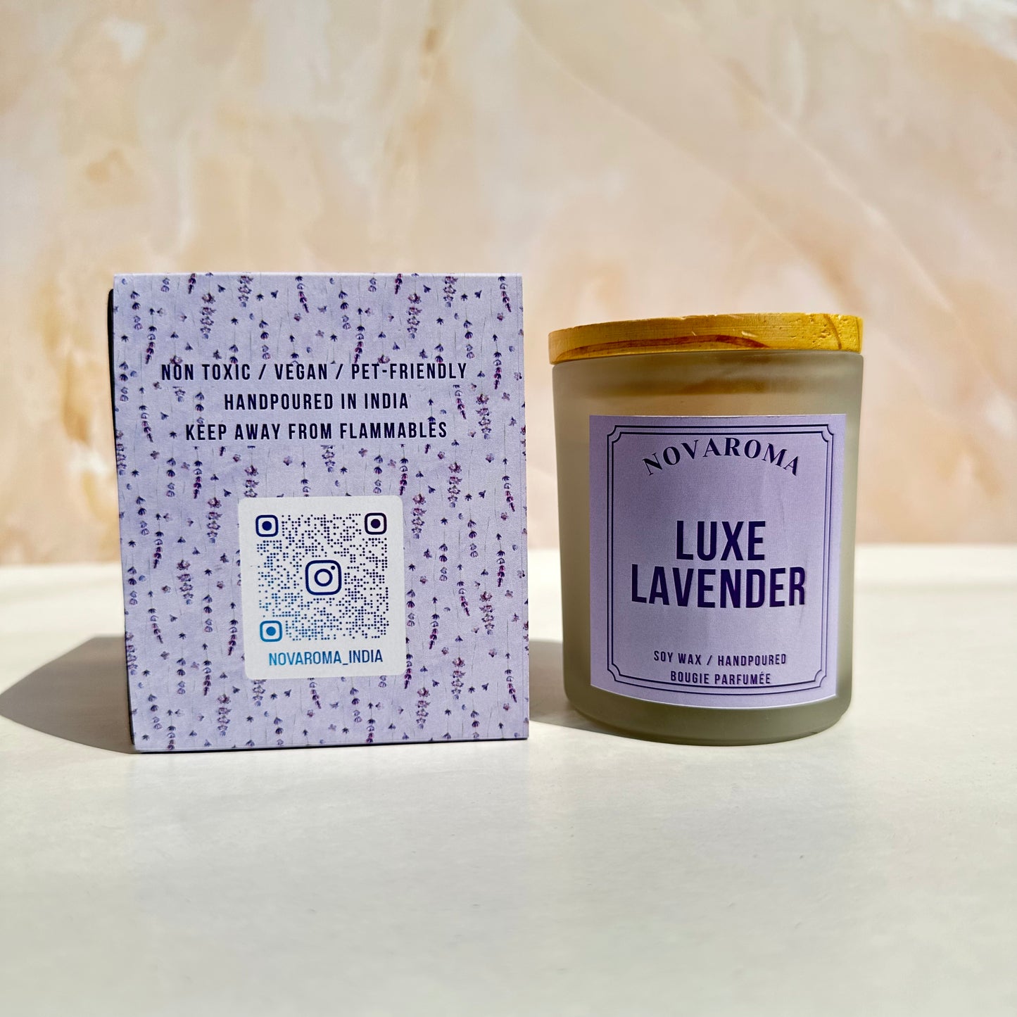 Luxe Lavender Candle – Novaroma